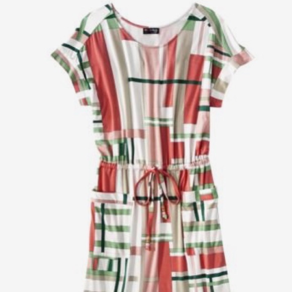 Webster at Target Easy Waist Plaid Pink Dress - Picture 5 of 5